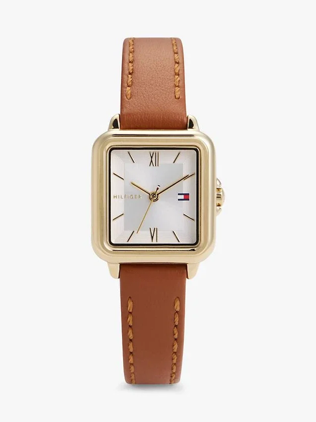 24MM Leather Strap Dress Watch 24MM Leather Strap Dress Watch