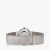 25MM Oval Crystal Accent Mesh Watch