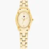 27MM Textured Oval Dial Dress Watch