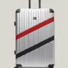 28″ Striped Hardcase Spinner Luggage