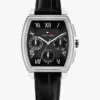 36MM Leather Strap Multifunction Watch