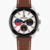 40MM Leather Strap Chronograph Watch 40MM Leather Strap Chronograph Watch
