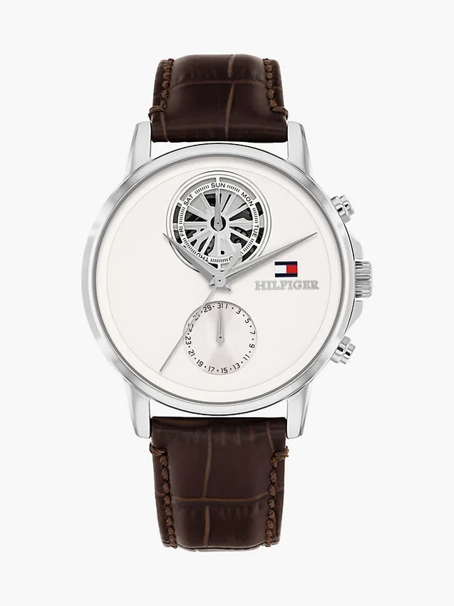 40MM Leather Strap Dress Watch 40MM Leather Strap Dress Watch