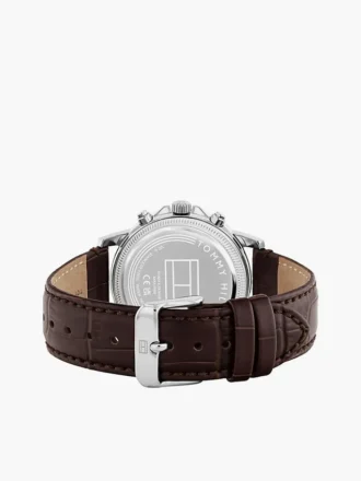 40MM Leather Strap Dress Watch