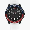42MM Silicone Strap Sport Watch