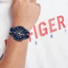 46MM Sport Watch with Silicone Strap