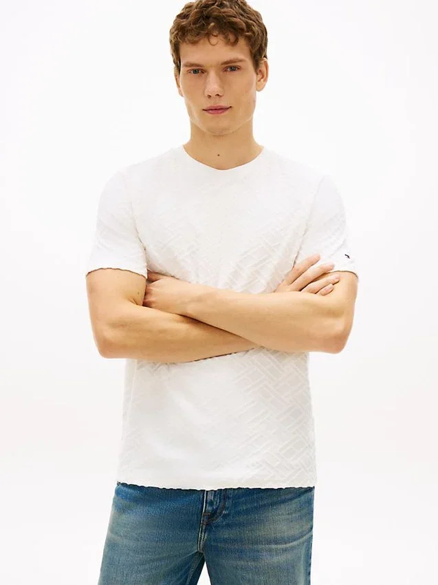 Allover Flag Logo Jacquard T-Shirt Allover Flag Logo Jacquard T-Shirt