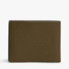 Allover Flag Logo Leather Bifold Wallet