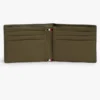 Allover Flag Logo Leather Bifold Wallet