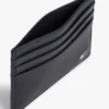 Allover Flag Logo Leather Card Holder