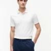 Allover Flag Print Interlock Polo