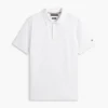 Allover Flag Print Interlock Polo
