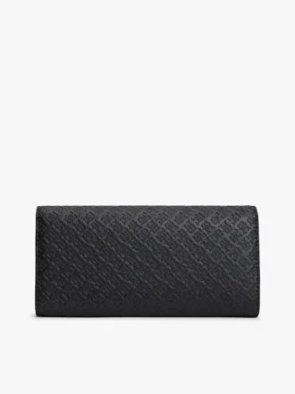 Allover Monogram Large Flap Wallet