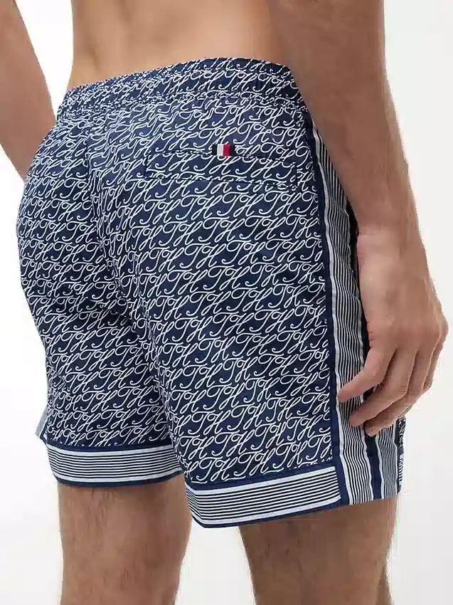 Allover Scrip Monogram 5″ Swim Trunk Allover Scrip Monogram 5″ Swim Trunk