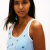 Allover Script Monogram Scoop Swimsuit