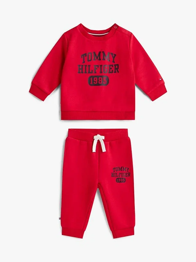 Babies’ Logo Sweatshirt and Pant Set Babies’ Logo Sweatshirt and Pant Set