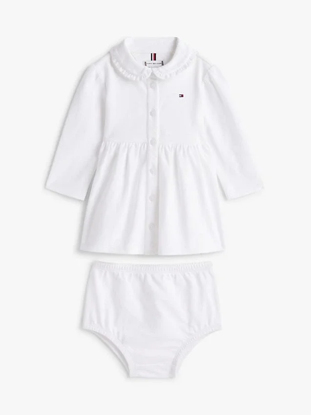 Babies’ Long-Sleeve Stretch Polo Dress Babies’ Long-Sleeve Stretch Polo Dress