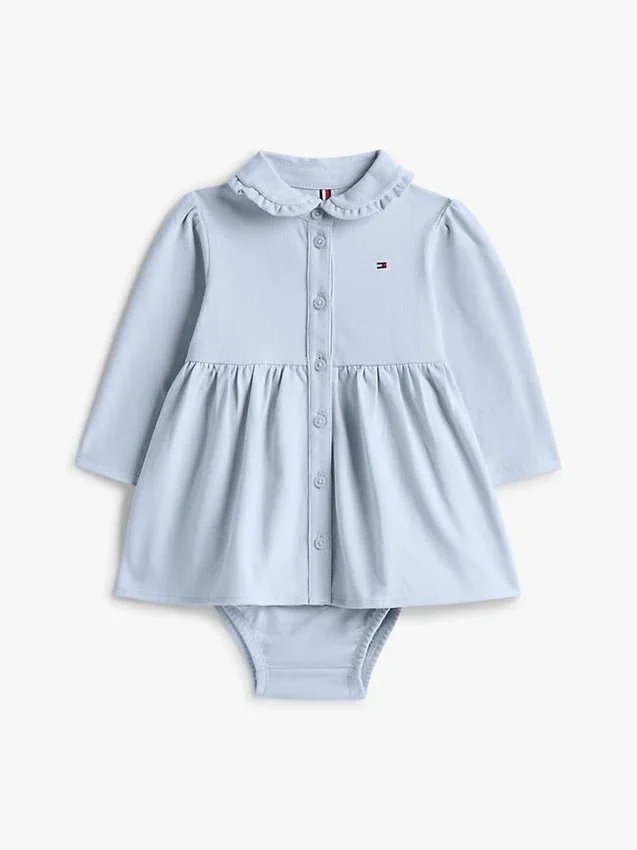 Babies’ Long-Sleeve Stretch Polo Dress Babies’ Long-Sleeve Stretch Polo Dress