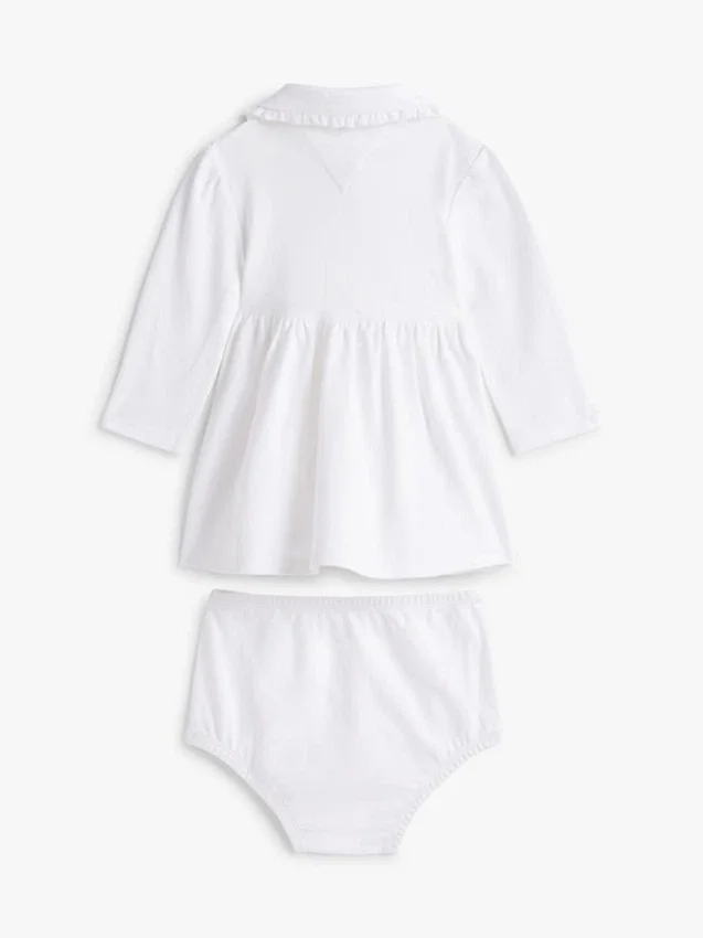 Babies’ Long-Sleeve Stretch Polo Dress Babies’ Long-Sleeve Stretch Polo Dress