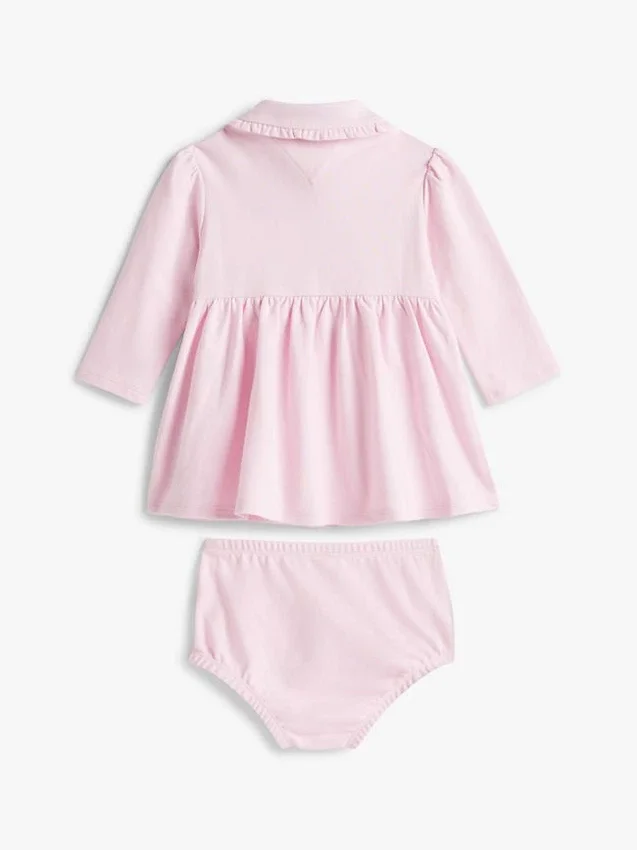 Babies’ Long-Sleeve Stretch Polo Dress Babies’ Long-Sleeve Stretch Polo Dress