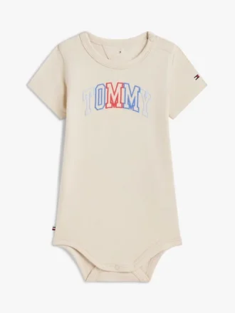 Babies’ Multicolor Tommy Logo Onesie