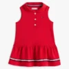Babies’ Sleeveless Stretch Polo Dress