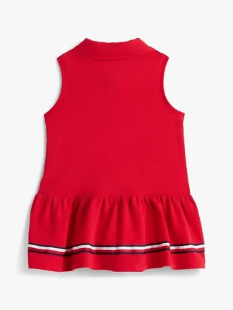 Babies’ Sleeveless Stretch Polo Dress