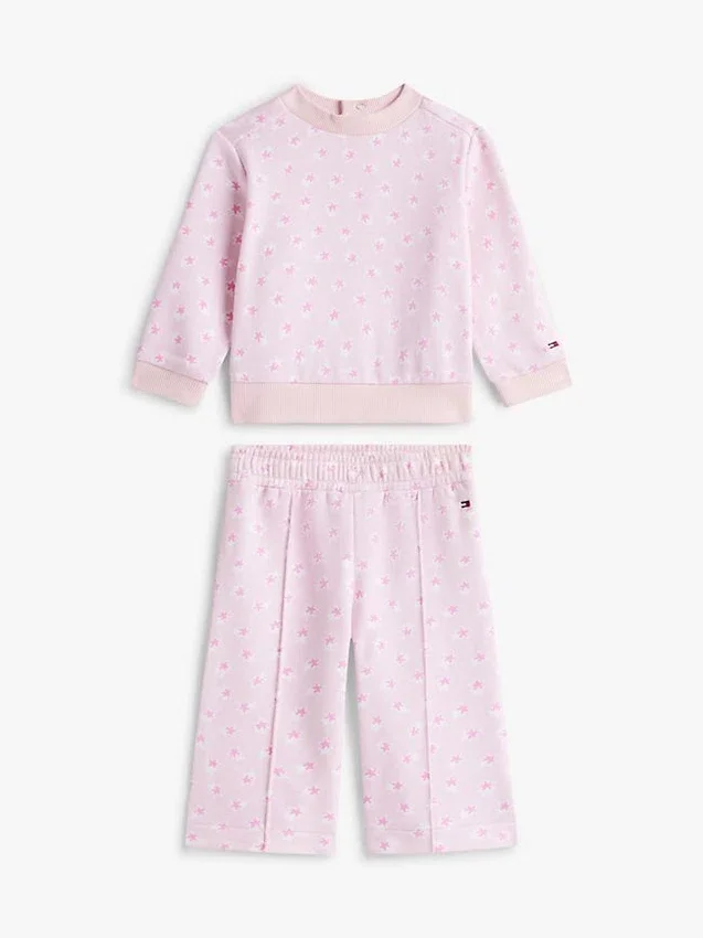 Babies’ Star Top & Wide Leg Pant Set Babies’ Star Top & Wide Leg Pant Set