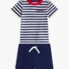 Babies’ Striped T-Shirt & Short Set Babies’ Striped T-Shirt & Short Set