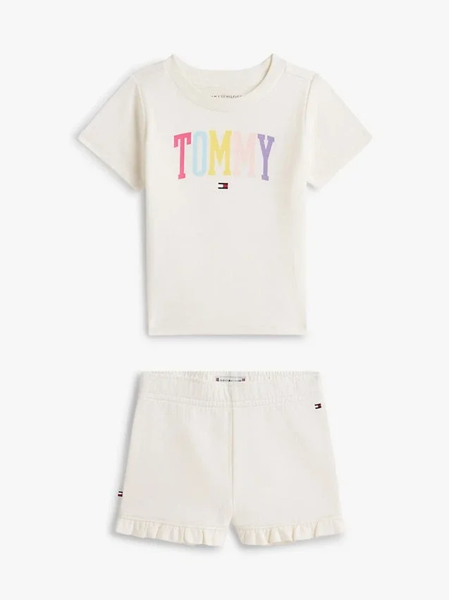 Babies’ Tommy Logo T-Shirt & Short Set Babies’ Tommy Logo T-Shirt & Short Set