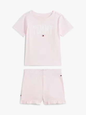 Babies’ Tommy Logo T-Shirt & Short Set Babies’ Tommy Logo T-Shirt & Short Set