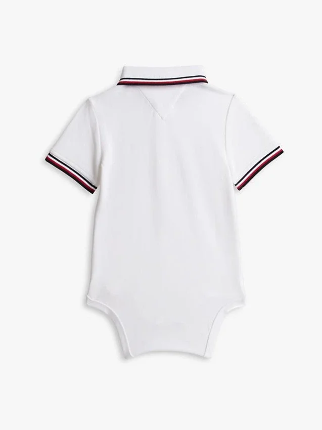 Babies’ Tommy Wicking Polo Onesie Babies’ Tommy Wicking Polo Onesie