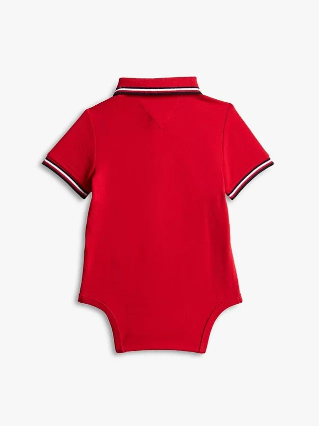 Babies’ Tommy Wicking Polo Onesie Babies’ Tommy Wicking Polo Onesie