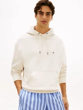 Back Flag Logo Pullover Hoodie