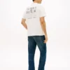 Back Logo Graphic Slub Cotton T-Shirt Back Logo Graphic Slub Cotton T-Shirt