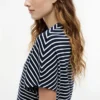 Batwing-Sleeve Crewneck T-Shirt