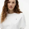 Batwing-Sleeve Crewneck T-Shirt