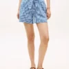 Belted Gingham Seersucker Short Belted Gingham Seersucker Short