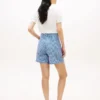 Belted Gingham Seersucker Short Belted Gingham Seersucker Short