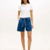 Belted High-Rise Denim Short Belted High-Rise Denim Short