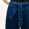 Belted High-Rise Wide Leg Jean