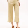 Belted Wide-Leg Chino
