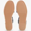 Breton Stripe Platform Wedge Espadrille