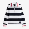 Breton Stripe Quarter-Zip Sweatshirt Breton Stripe Quarter-Zip Sweatshirt