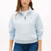 Brushed-Back Quarter-Zip Sweatshirt Brushed-Back Quarter-Zip Sweatshirt