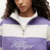 Brushed-Back Quarter-Zip Sweatshirt Brushed-Back Quarter-Zip Sweatshirt