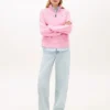 Brushed-Back Quarter-Zip Sweatshirt Brushed-Back Quarter-Zip Sweatshirt