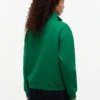 Brushed-Back Quarter-Zip Sweatshirt Brushed-Back Quarter-Zip Sweatshirt