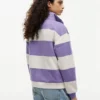 Brushed-Back Quarter-Zip Sweatshirt Brushed-Back Quarter-Zip Sweatshirt