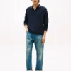 Buckled Relaxed Jean